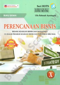 Image of Perencanaan Bisnis SMK/MAK Kelas X