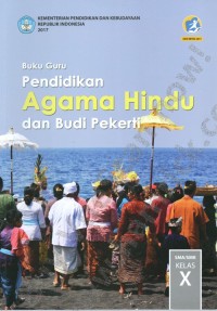 Image of Buku Guru Pendidikan Agama Hindu dan Budi Pekerti X