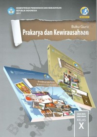 Image of Buku Guru Prakarya dan Kewirausahaan X Edisi Revisi 2017