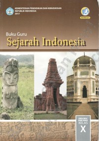 Image of Buku Guru Sejarah Indonesia X