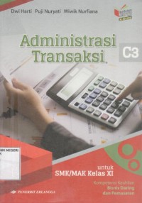 Image of Administrasi Transaksi Untuk SMK/MAK Kelas XI