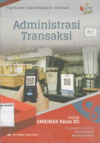 Image of Administrasi Transaksi Untuk SMK/MAK Kelas XII