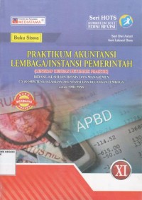 Image of Praktikum Akuntansi Lembaga/Instansi Pemerintah Untuk SMK/MAK Kelas XI