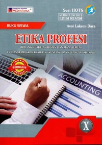 Image of Etika Profesi SMK/MAK Kelas X