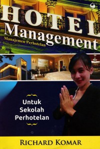 Image of Hotel Management=Manajemen Perhotelan untuk Sekolah Perhotelan