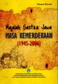 Image of Majalah Sastra Jawa Masa Kemerdekaan (1945-2006)